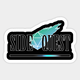 Side Quest merch Sticker